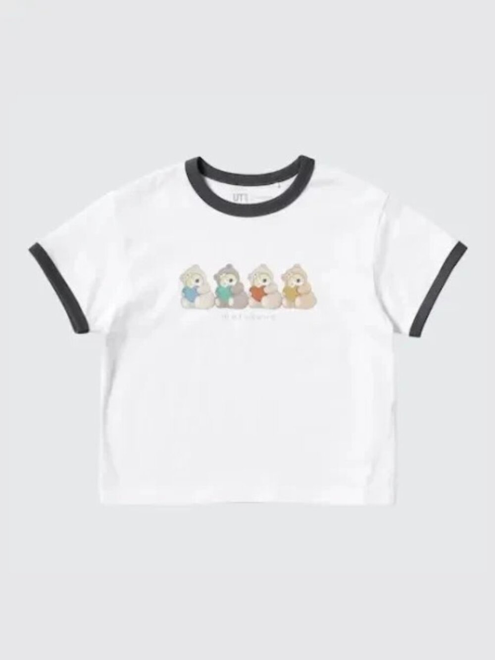 NWOT Mofusand Women Cat T-Shirt Uniqlo Kid Size 13 Fit Small/Medium Size Women